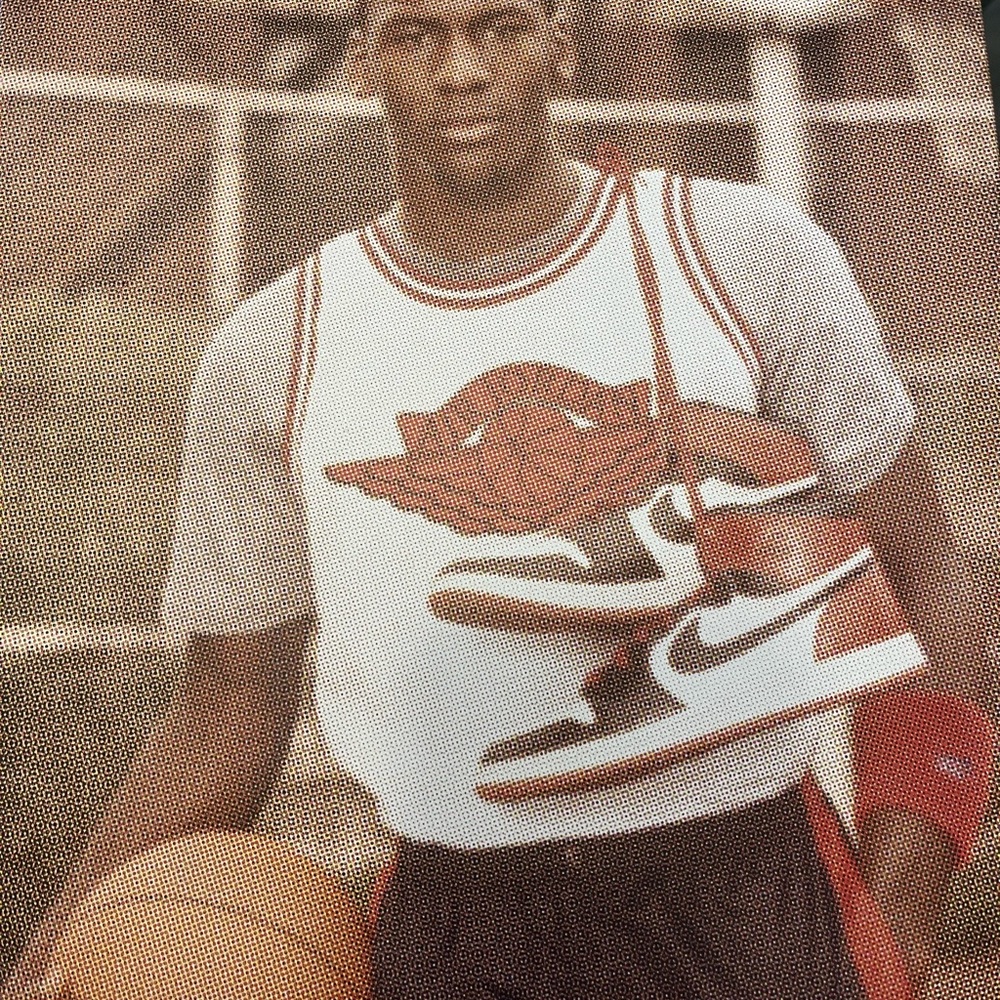 Red and White Basketball Sneakers